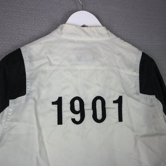 Indian Motorcycle Embroidered Thin Moto Jacket Mens Medium (as is) - Picture 7 of 8